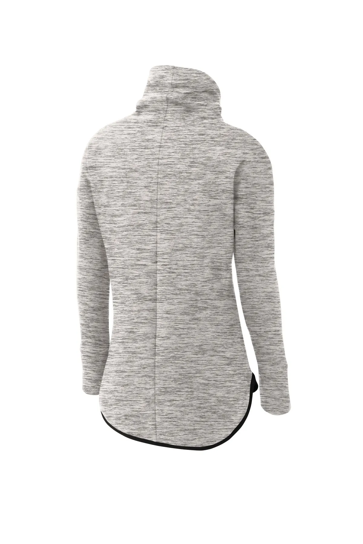 Sport-Tek Women's Triumph Cowl Neck Pullover LST280 Athletic Heather