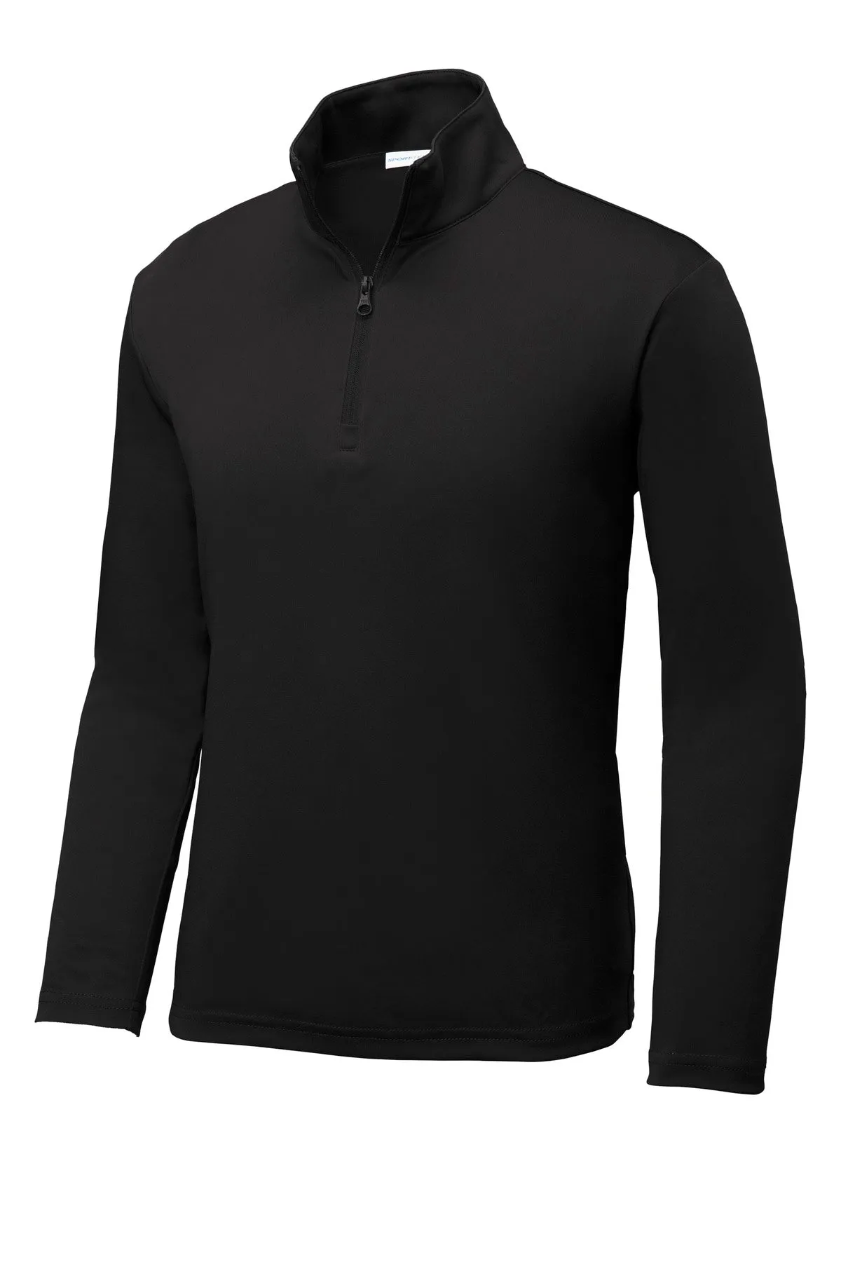 Sport-Tek  Youth PosiCharge  Competitor  1/4-Zip Pullover. YST357 Black