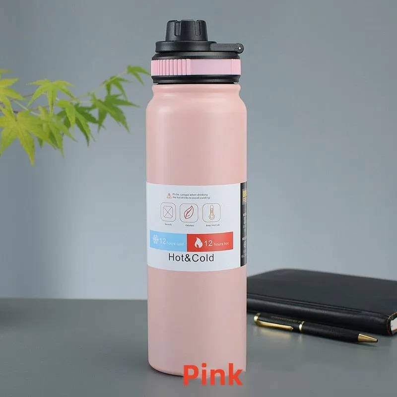 Stainless Steel Outdoor Thermos - 600ML/800ML
