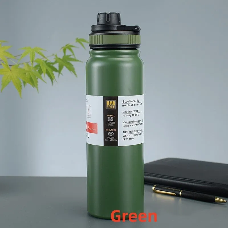 Stainless Steel Outdoor Thermos - 600ML/800ML