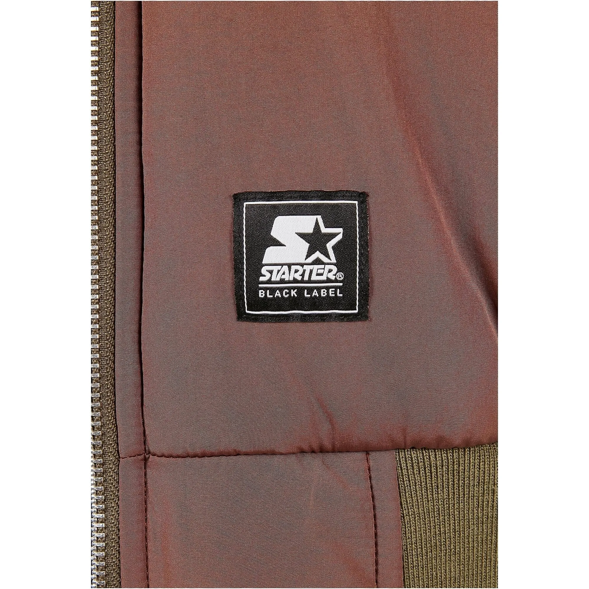 Starter Quilted Bomber Jacket bark/darkolive