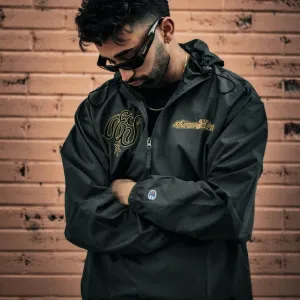 Steelo Hooded windbreaker (black)