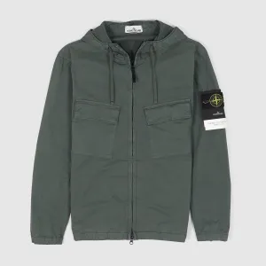 Stone Island Hooded SUPIMA® Cotton Twill Stretch TC Jacket