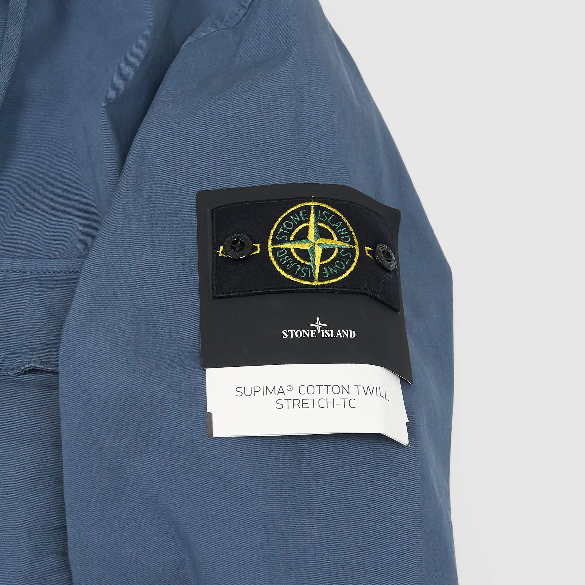 Stone Island Hooded SUPIMA® Cotton Twill Stretch TC Jacket