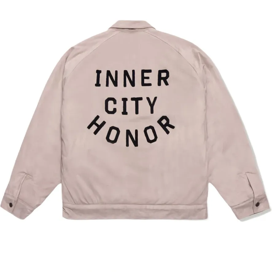 Sueded Band Jacket - Grey