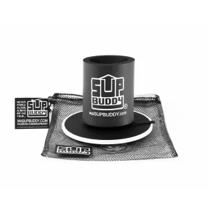SUPBUDDY Beverage Holder with Suction Disc and Mesh Bag