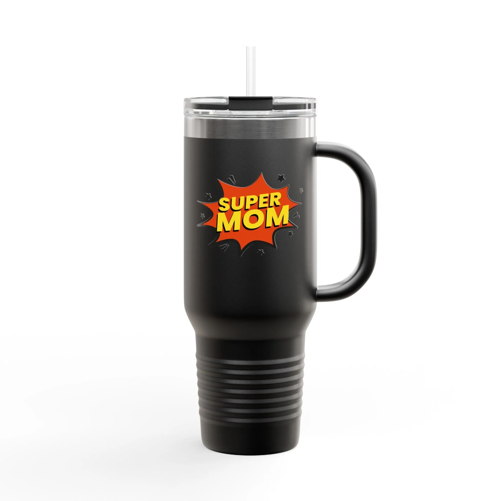 Super Mom Insulated Travel Mug - 40oz - Perfect Gift for Mother's Day