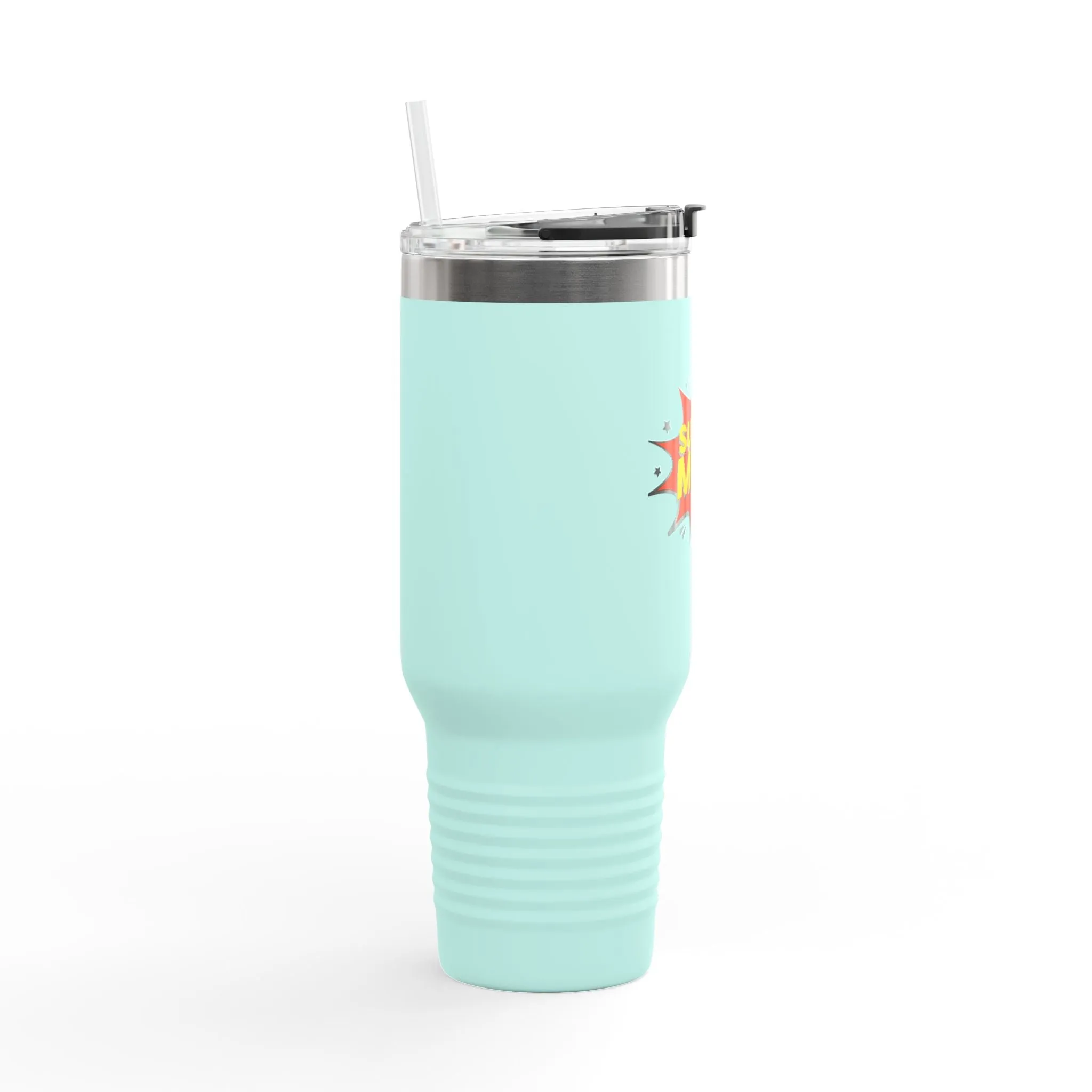 Super Mom Insulated Travel Mug - 40oz - Perfect Gift for Mother's Day