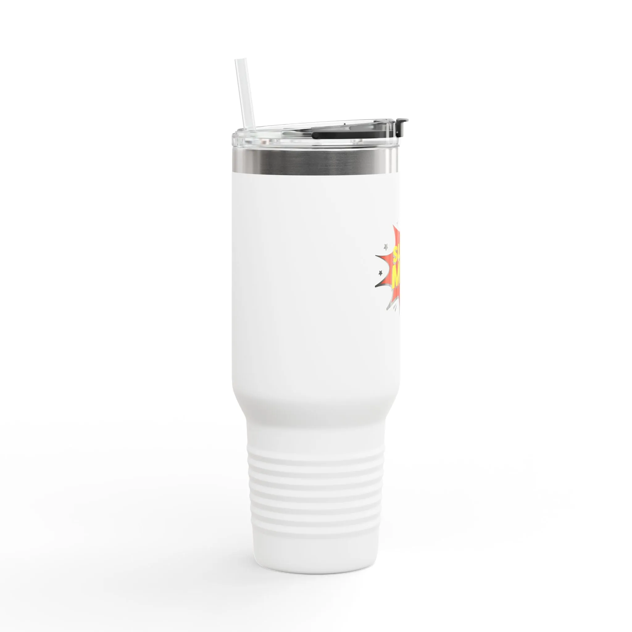 Super Mom Insulated Travel Mug - 40oz - Perfect Gift for Mother's Day