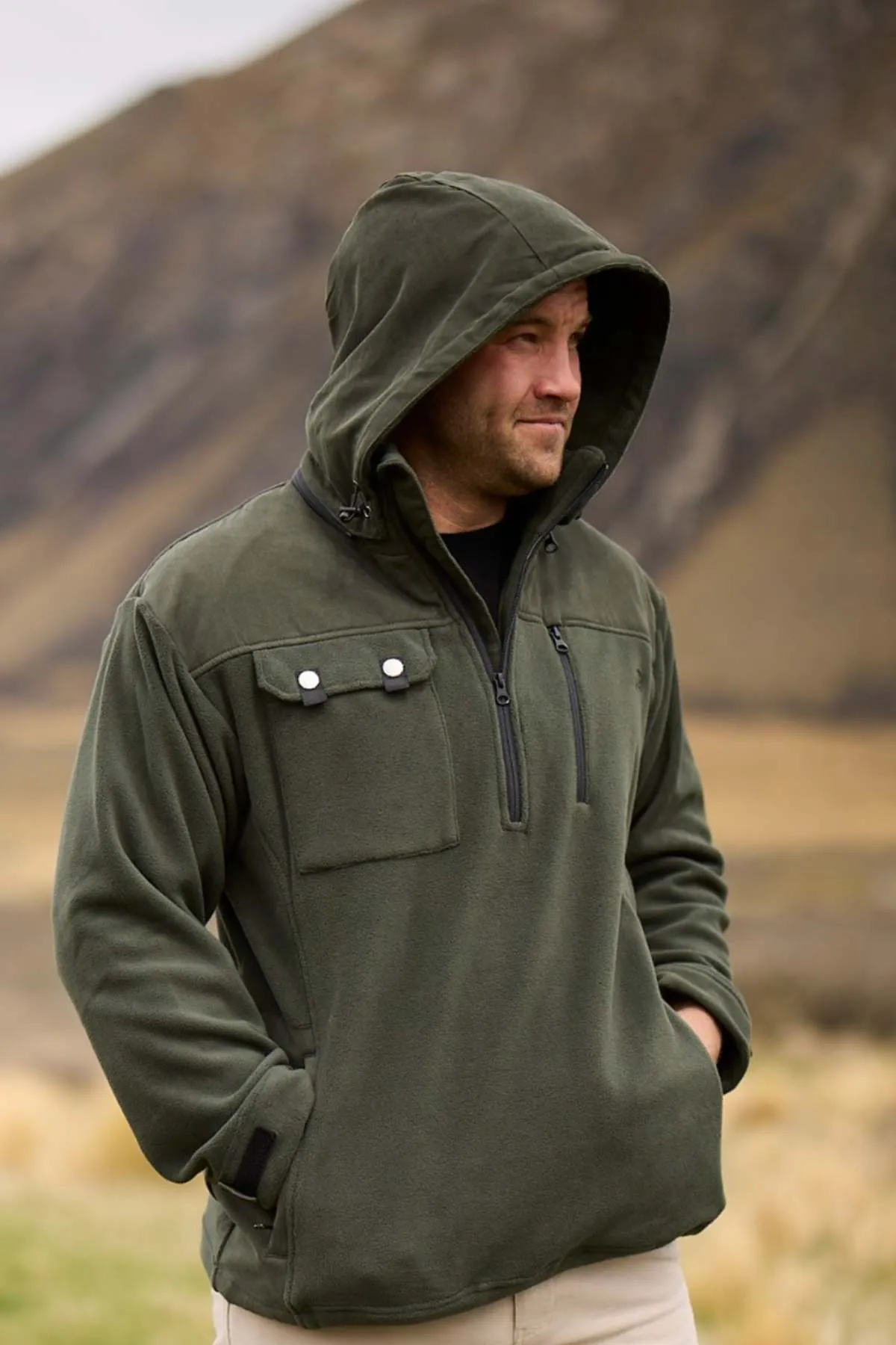 Swanndri High Rock Fleece Pullover