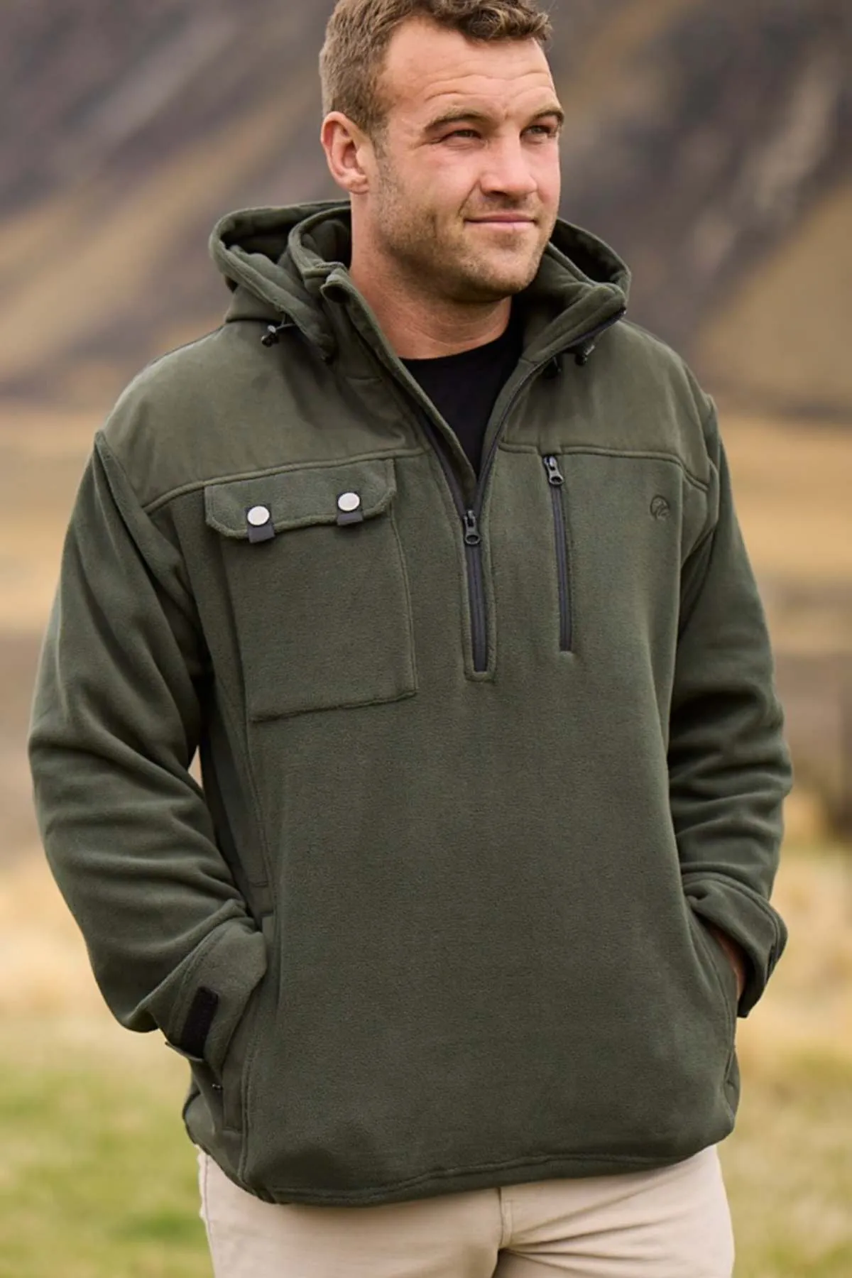 Swanndri High Rock Fleece Pullover