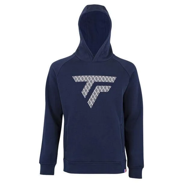 Tecnifibre Fleece Unisex Badminton Hoodie - Marine