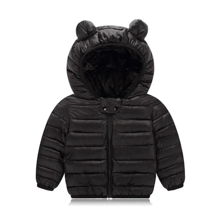 Teddy Bear Coat - Black