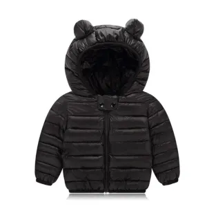 Teddy Bear Coat - Black