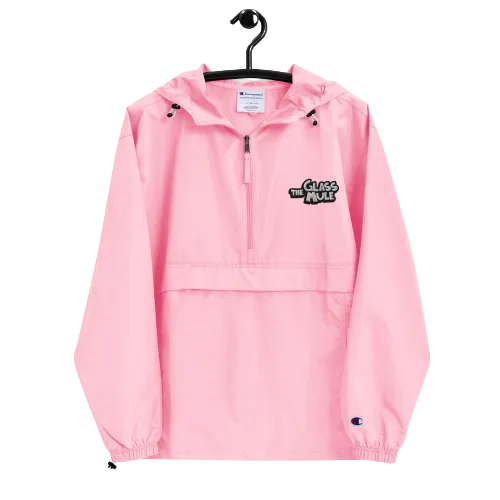 The Glass Mule Embroidered Champion Packable Jacket