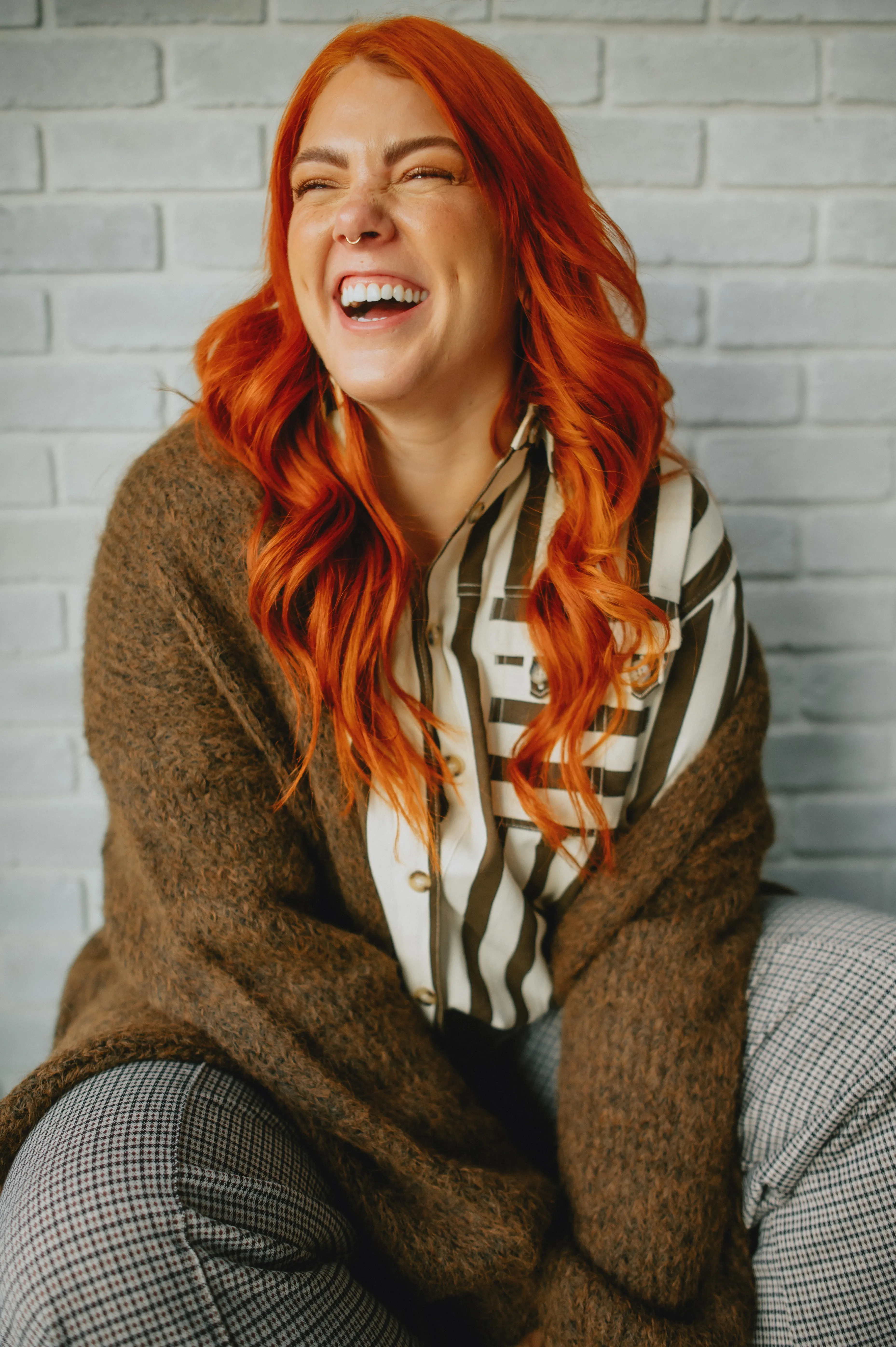 The Marlowe Cardigan x Cutcake - Espresso - PLUS