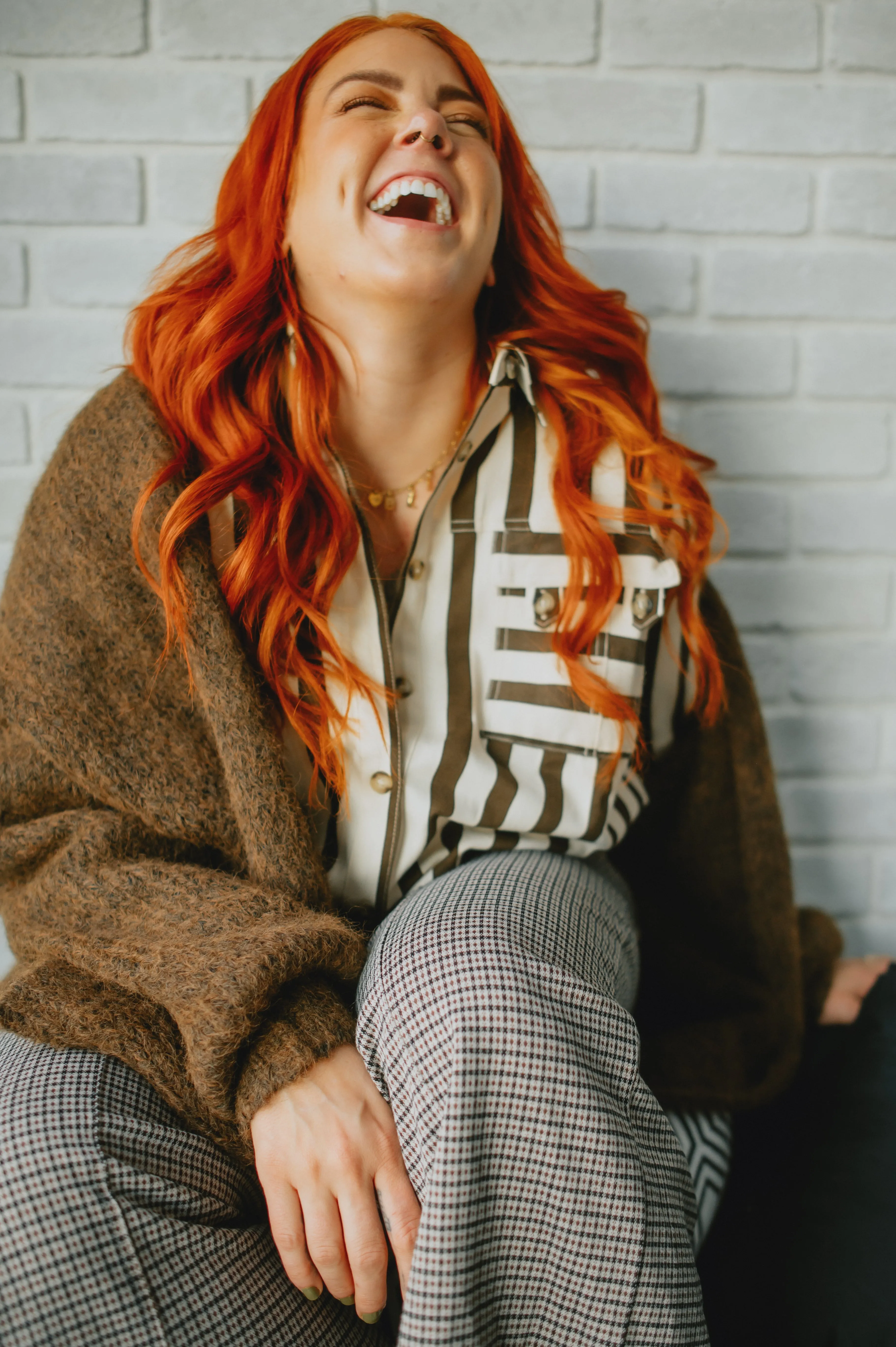 The Marlowe Cardigan x Cutcake - Espresso - PLUS
