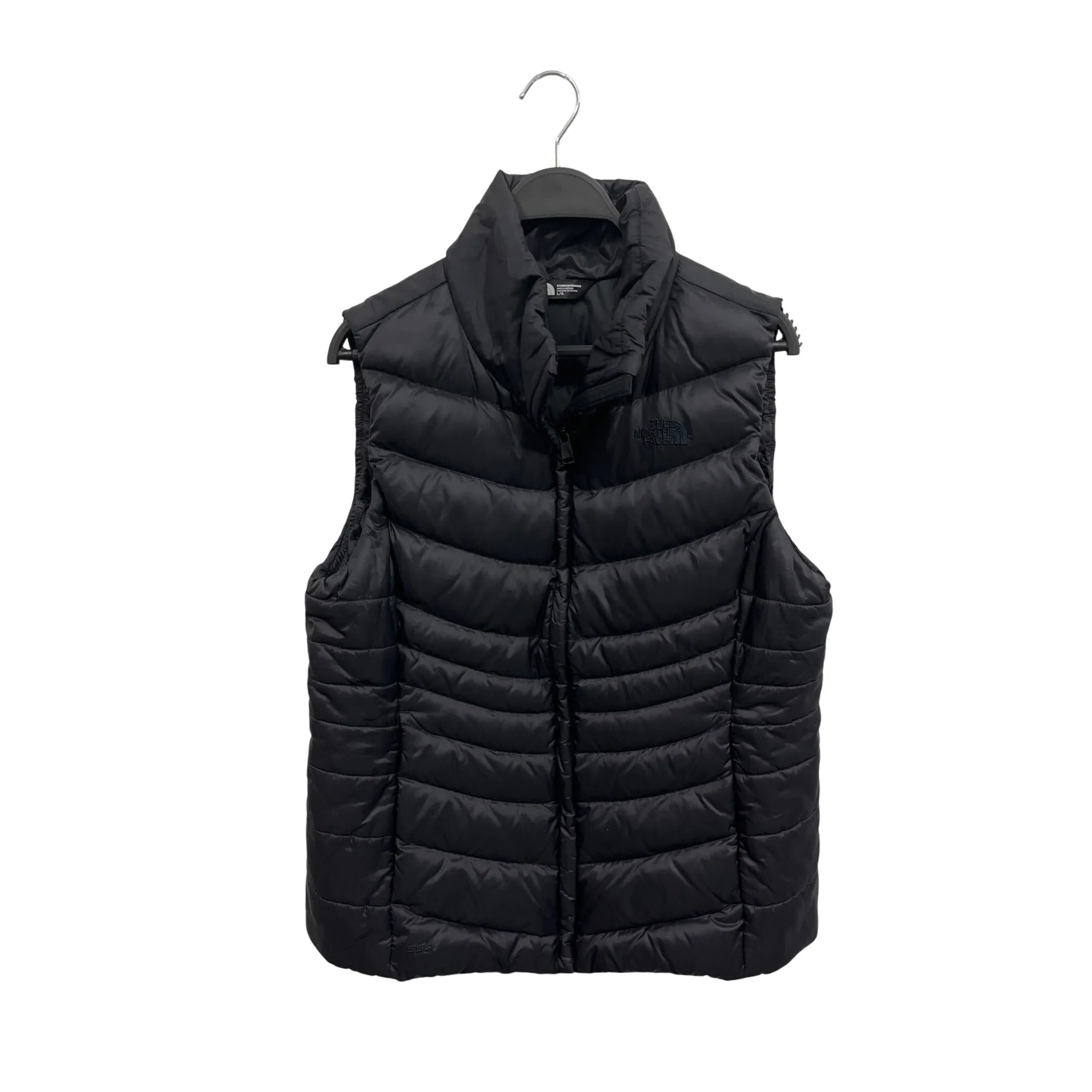 The North Face Womens Puffer Vest L Black Insulated Lightweight Warm Outerwear