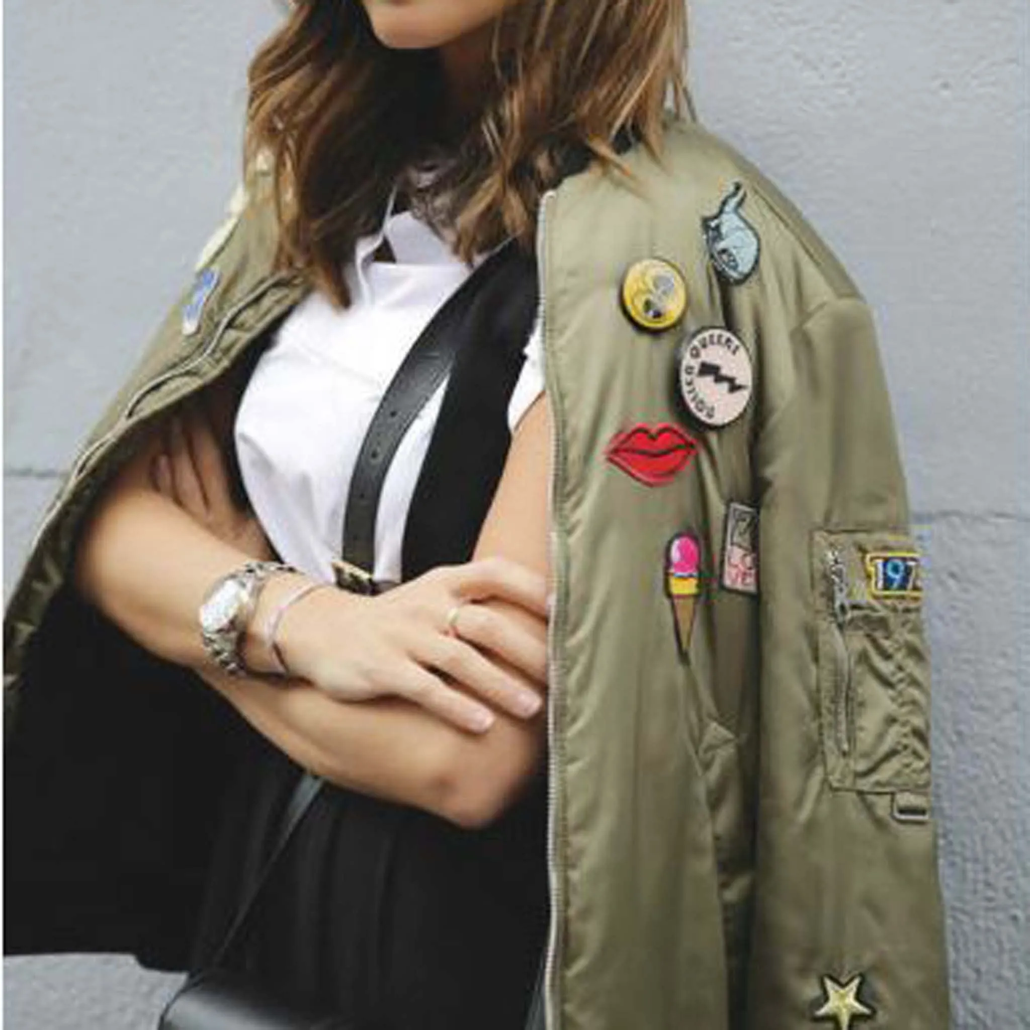 The Patches Bomber Jacket (wholesale)
