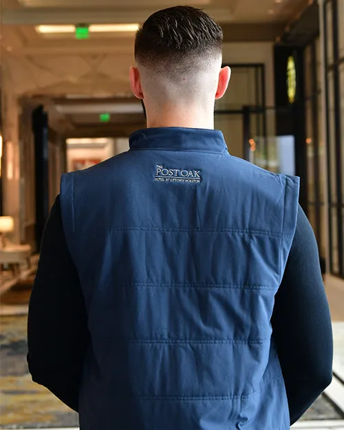 THE POST OAK | Interlude Puffer Vest | Indigo