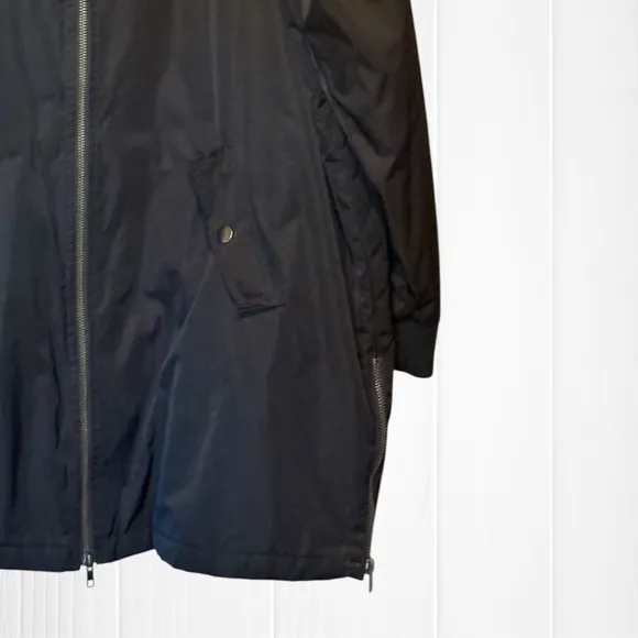 TORRID Long Line Nylon Bomber Jacket