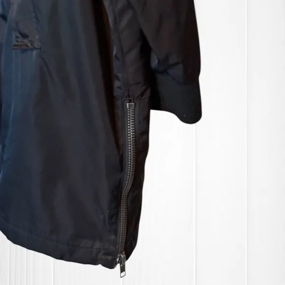 TORRID Long Line Nylon Bomber Jacket
