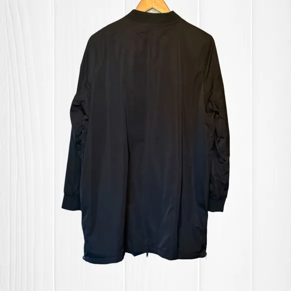 TORRID Long Line Nylon Bomber Jacket