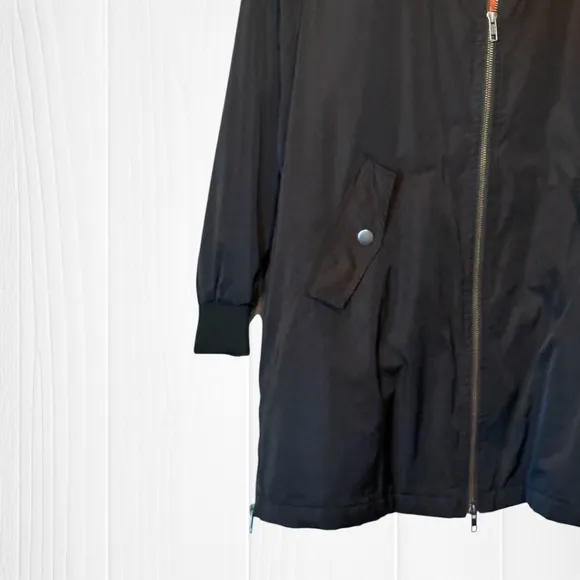 TORRID Long Line Nylon Bomber Jacket