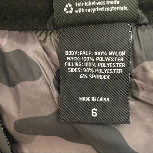 Torrid NWT Happy Camper Puffer Vest - Black