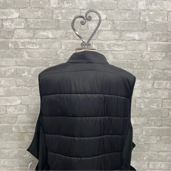 Torrid NWT Happy Camper Puffer Vest - Black