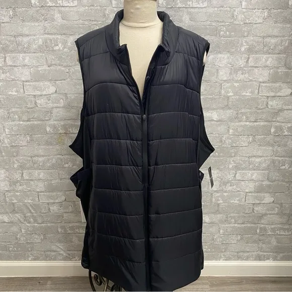 Torrid NWT Happy Camper Puffer Vest - Black
