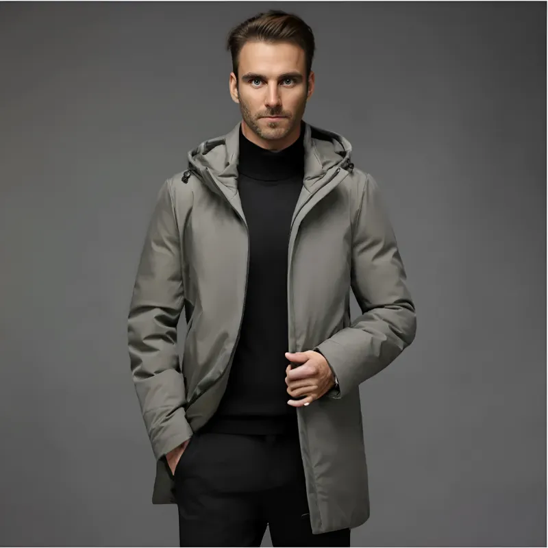Trendy jacket with hood