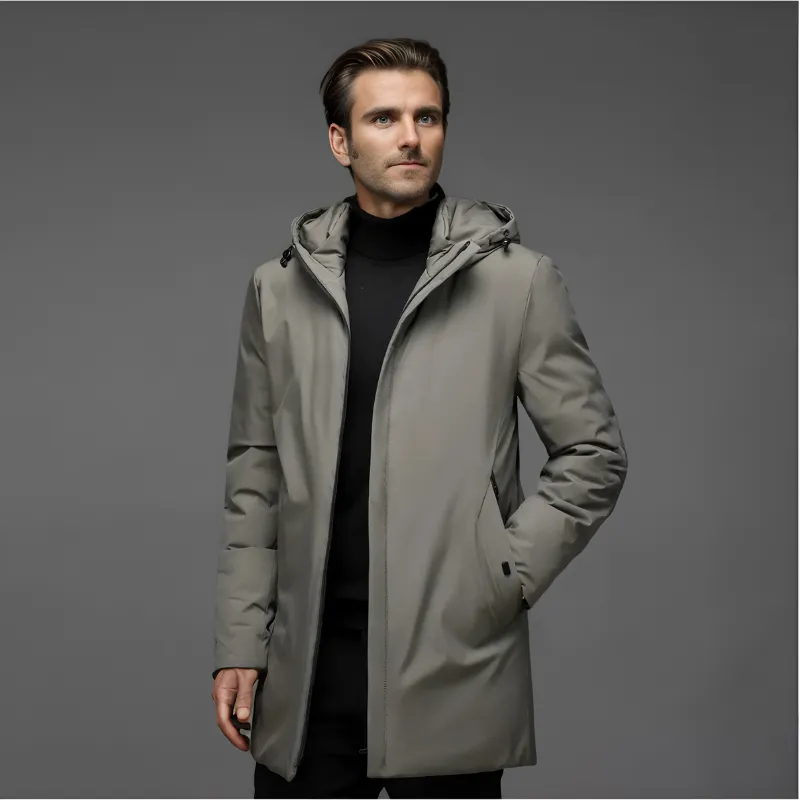 Trendy jacket with hood