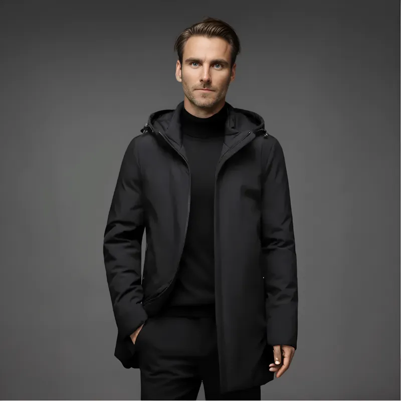 Trendy jacket with hood
