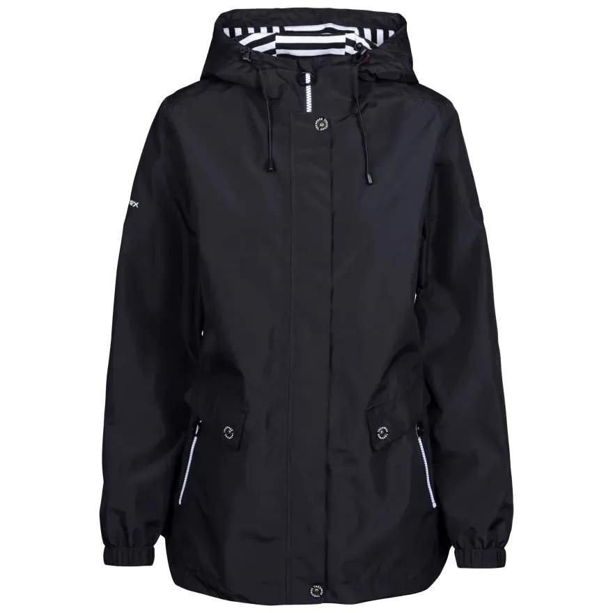 Trespass L Black Flourish Women's Waterproof Jacket