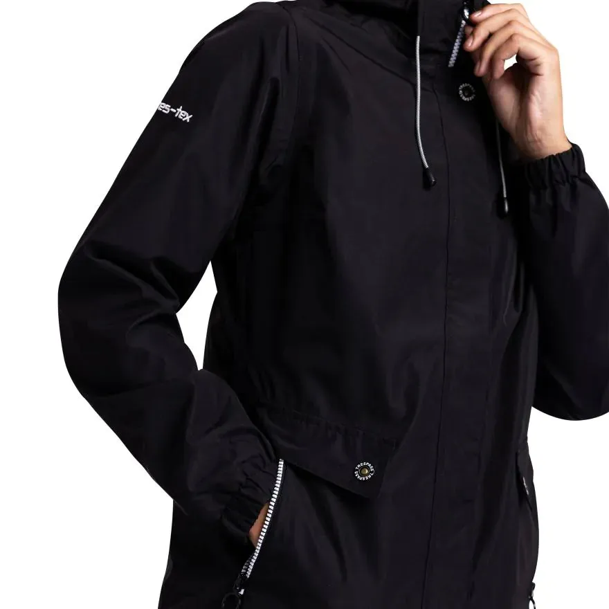 Trespass L Black Flourish Women's Waterproof Jacket