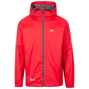 Trespass S Red Unisex Qikpac Waterproof Jacket
