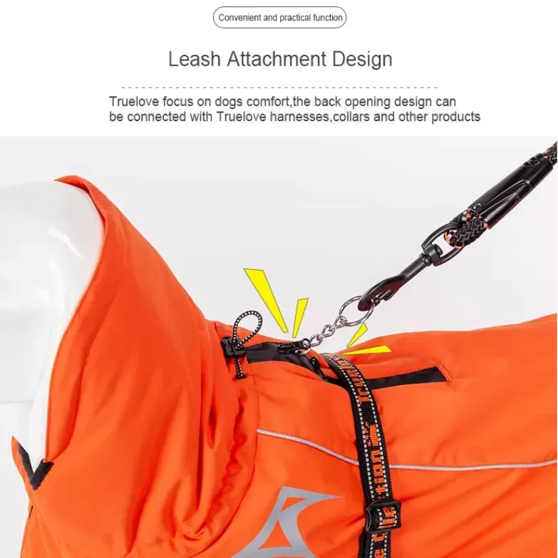 Truelove Waterproof Reflective Dog Winter Coat TLG2372