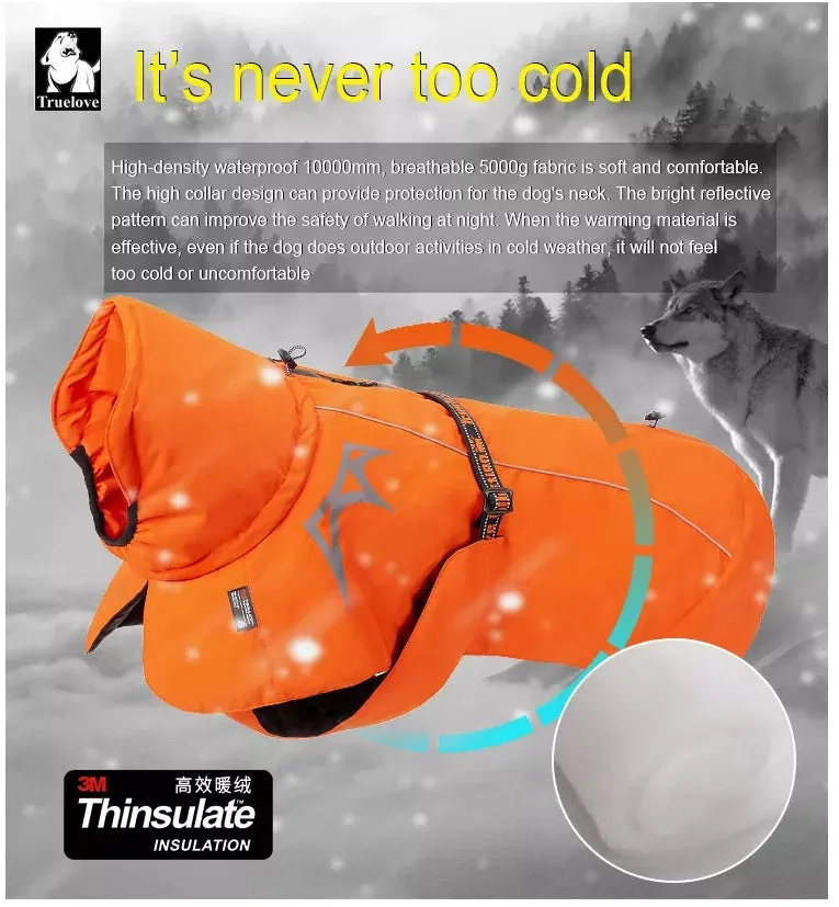 Truelove Waterproof Reflective Dog Winter Coat TLG2372