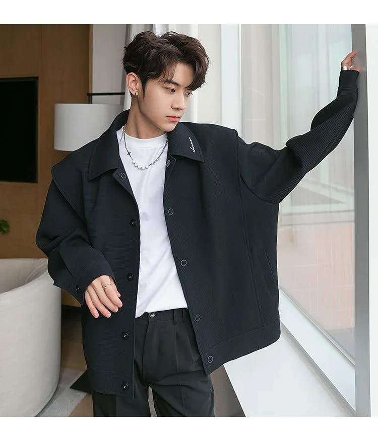 Two-Piece Lapel Button Down Jacket