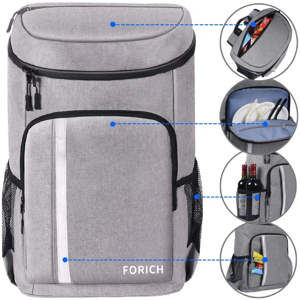 Ultimate Leakproof Insulated Backpack Cooler - Lightweight Waterproof Bag
