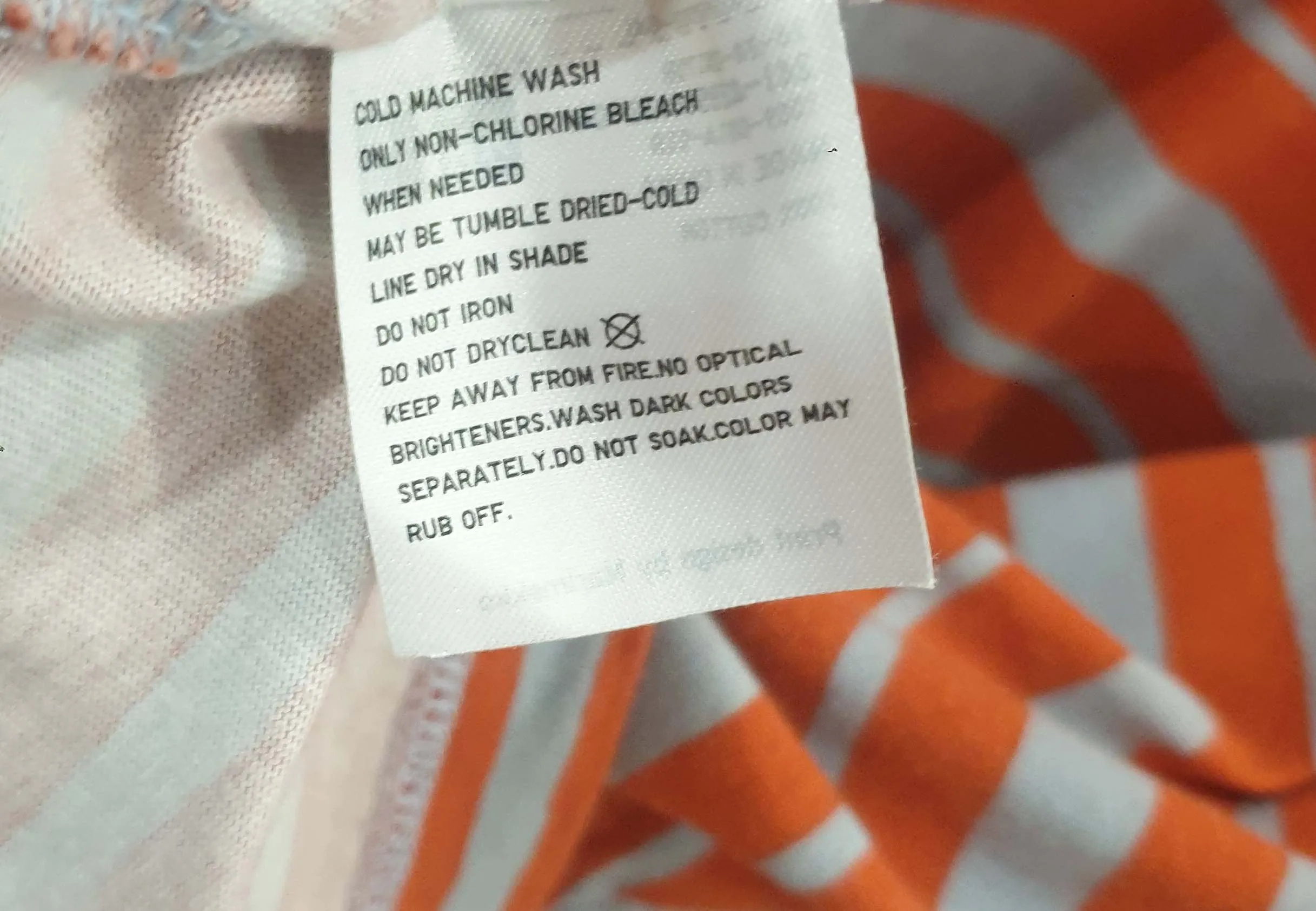 Uniqlo x Marimekko red and grey striped tee shirt size XXL