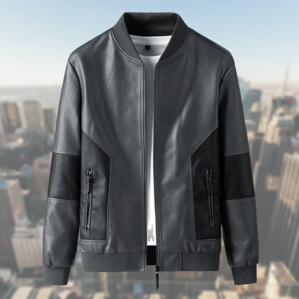 Urbaner Chic: 'Urban Trend' Herren Bomberjacke mit Schlanker Silhouette