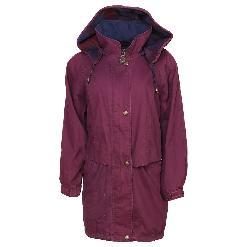 *VINTAGE* PACIFIC TRAIL FLANNEL LINED ANORAK - WOMEN'S