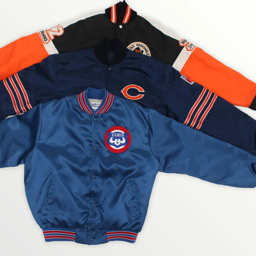 Vintage USA Baseball & Bomber Jackets 20KG Box