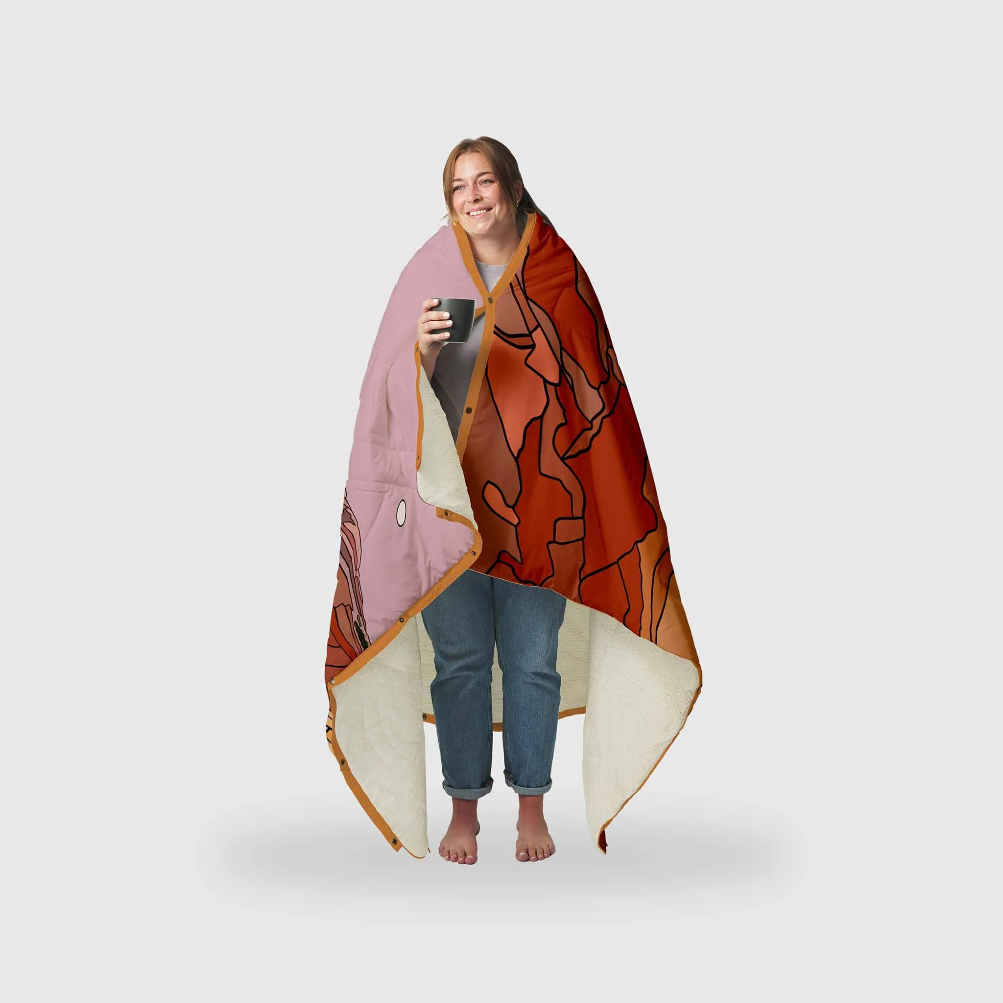 VOITED CloudTouch® Indoor/Outdoor Camping Blanket - Capitol Reef