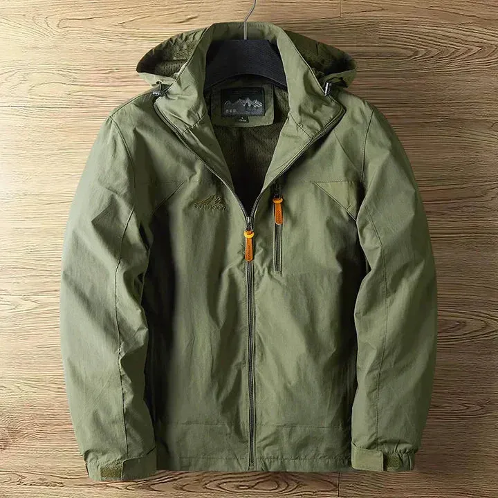 Waterproof and Breathable Men's Outdoor Jacket