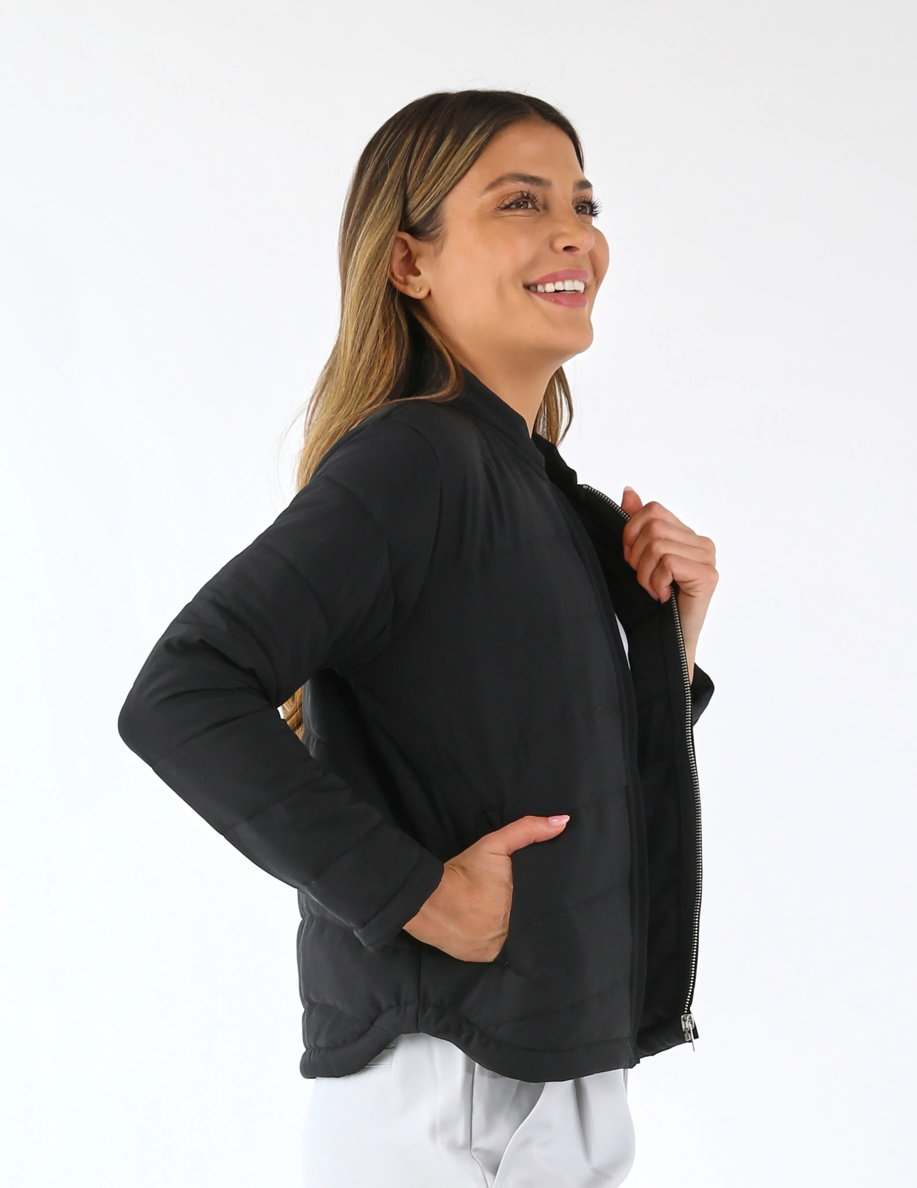 Waverly Jacket: Black
