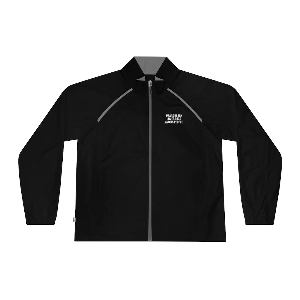 Wears Black Loves Dogs Jacket