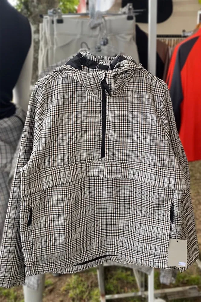 Windproof Showerproof Checked Jacket